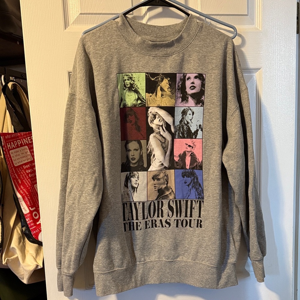 Taylor Swift The Eras Tour Gray Apparel